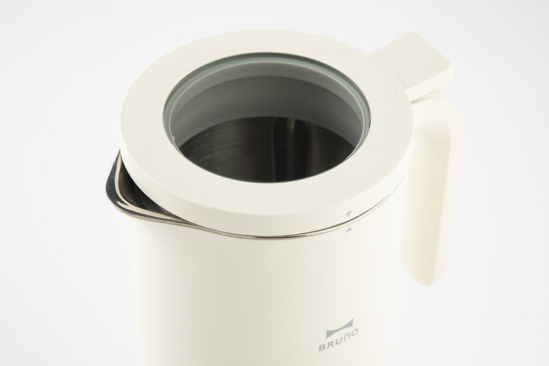 BRUNO 多功能熱湯豆漿機（220V / 英規三腳）- 白色