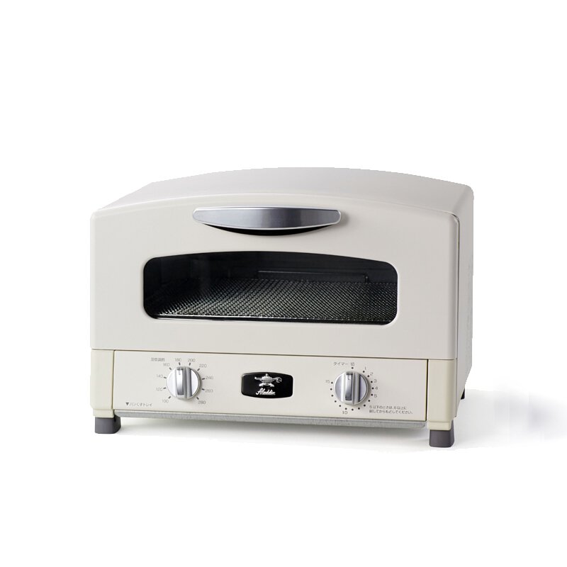 Aladdin No-Preheat Graphite Grill and Toaster (220V / UK Type-G Plug) - White
