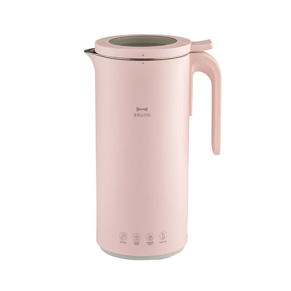 BRUNO 多功能熱湯豆漿機（220V / 英規三腳）- 粉紅色