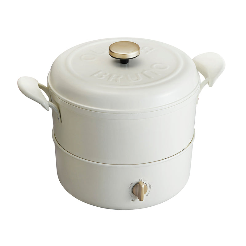 BRUNO 電陶爐炆燒鍋（220V / 英規三腳）- 白色