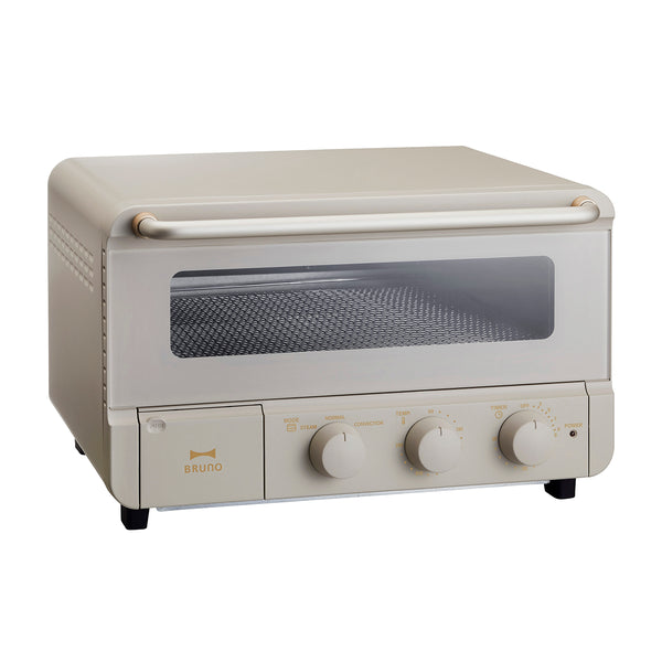 BRUNO 蒸氣烤麵包機（220V / 英規三腳） - 米灰色